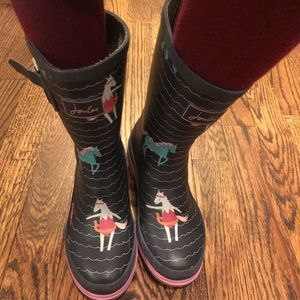 Girls winter rain boots